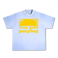 Stay Gold Ponyboy The Outsiders Movie Book Urban Heavy Tee | Teevron