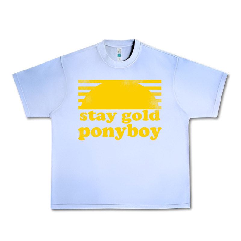 Stay Gold Ponyboy The Outsiders Movie Book Urban Heavy Tee by artisFamous | Teevron