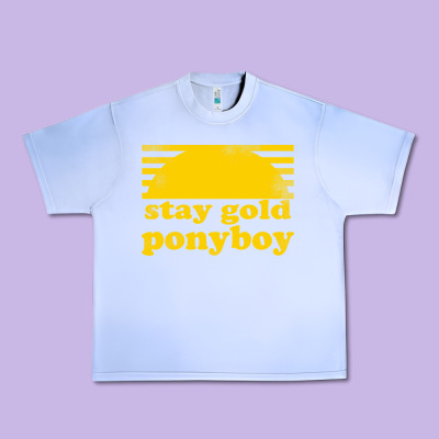 Stay Gold Ponyboy The Outsiders Movie Book Urban Heavy Tee Designed By Artisfamous