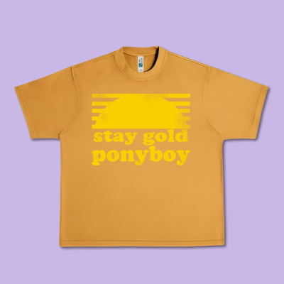 Stay Gold Ponyboy The Outsiders Movie Book Urban Heavy Tee Designed By Artisfamous