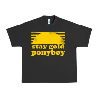 Pigment Black stay gold ponyboy the outsiders movie book Urban Heavy Tee - artisFamous