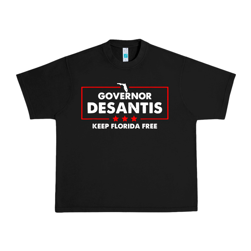 Desantis Governor Keep Florida Free Urban Heavy Tee by artisFamous | Teevron
