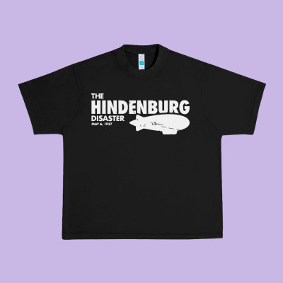 Airship Blimp Dirigible   The Hindenburg Disaste Urban Heavy Tee Designed By Artisfamous