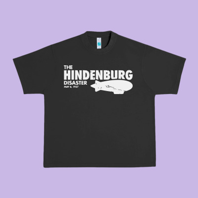 Airship Blimp Dirigible   The Hindenburg Disaste Urban Heavy Tee Designed By Artisfamous