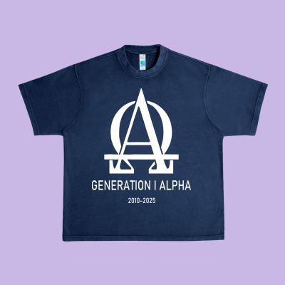 Generation Alpha Urban Heavy Tee Designed By Artisfamous
