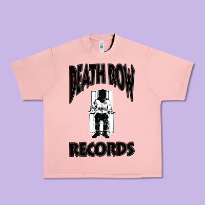 Death Row Records Urban Heavy Tee Designed By Artisfamous