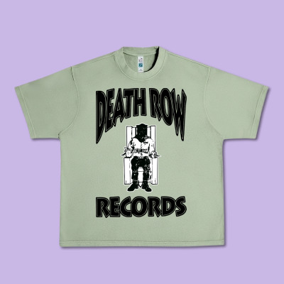 Death Row Records Urban Heavy Tee Designed By Artisfamous