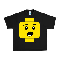 Black surprised expression lego head Urban Heavy Tee - artisFamous