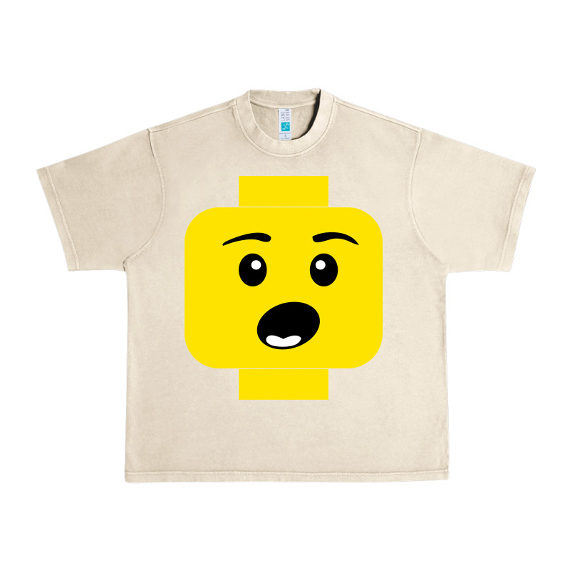 Surprised Expression Lego Head Urban Heavy Tee by artisFamous | Teevron