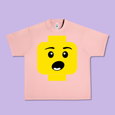 Surprised Expression Lego Head Urban Heavy Tee Designed By Artisfamous