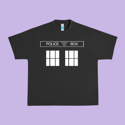 The Blue Box T Shirt Doctor Doc Dalek Bbc Bow Tie Tv Tenth Eleventh Wh Urban Heavy Tee Designed By Artisfamous