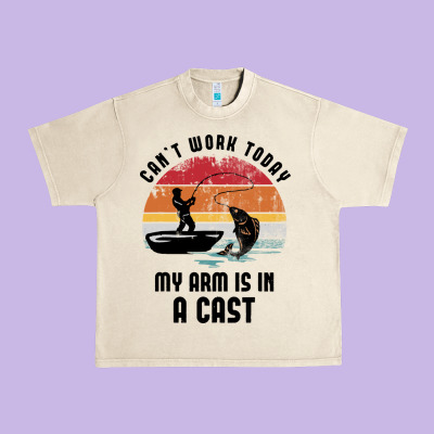 Dad Fishing Urban Heavy Tee Designed By Artisfamous