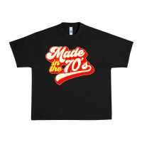 Black made in the 70s retro Urban Heavy Tee - artisFamous