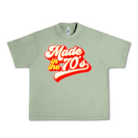 Oil Green made in the 70s retro Urban Heavy Tee - artisFamous
