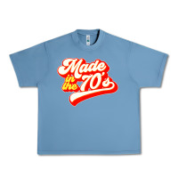 Pebble Blue made in the 70s retro Urban Heavy Tee - artisFamous