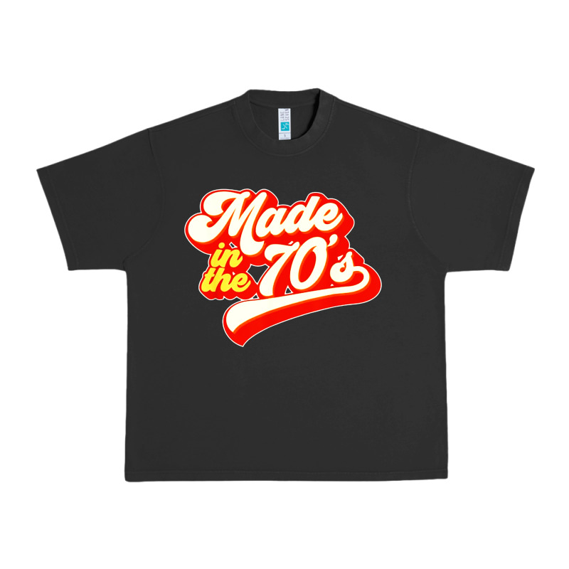 Made In The 70s Retro Urban Heavy Tee by artisFamous | Teevron