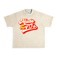 Sandshell made in the 70s retro Urban Heavy Tee - artisFamous