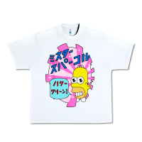 White mr funny sparkles Urban Heavy Tee - artisFamous