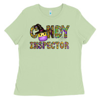 Matcha Candy Inspector Ladies Tee - CowhideDigitalArt