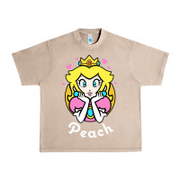 French Oak peach graphic Urban Heavy Tee - artisFamous