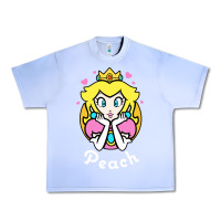 Grape Ice peach graphic Urban Heavy Tee - artisFamous