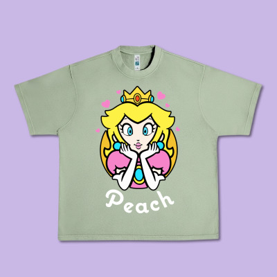Peach Graphic Urban Heavy Tee Designed By Artisfamous