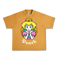 Peanut Butter peach graphic Urban Heavy Tee - artisFamous