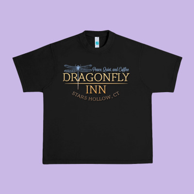Dragonfly Inn Urban Heavy Tee Designed By Artisfamous