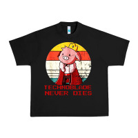Black retro style technoblade merch cosplay Urban Heavy Tee - artisFamous