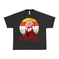 Pigment Black retro style technoblade merch cosplay Urban Heavy Tee - artisFamous