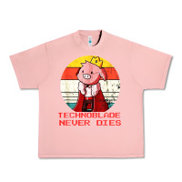 Salmon retro style technoblade merch cosplay Urban Heavy Tee - artisFamous
