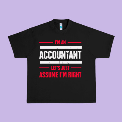 Funny Accounting Design   Gift For Accountants Urban Heavy Tee Designed By Artisfamous