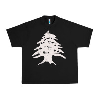 Black retro lebanon cedar  lebanese Urban Heavy Tee - artisFamous
