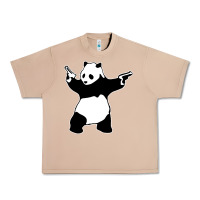 Burro banksy panda Urban Heavy Tee - artisFamous