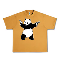 Peanut Butter banksy panda Urban Heavy Tee - artisFamous