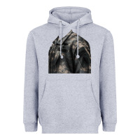 Heather Grey english pointer us army Heavyweight Hoodie - RanaPortraitStore