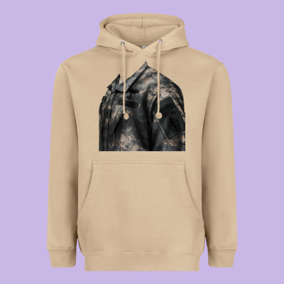 English Pointer Us Army Heavyweight Hoodie Designed By Ranaportraitstore