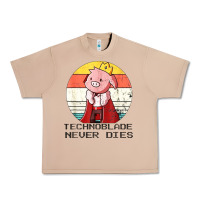 Burro retro style technoblade merch cosplay Urban Heavy Tee - artisFamous