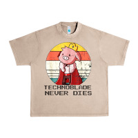 French Oak retro style technoblade merch cosplay Urban Heavy Tee - artisFamous
