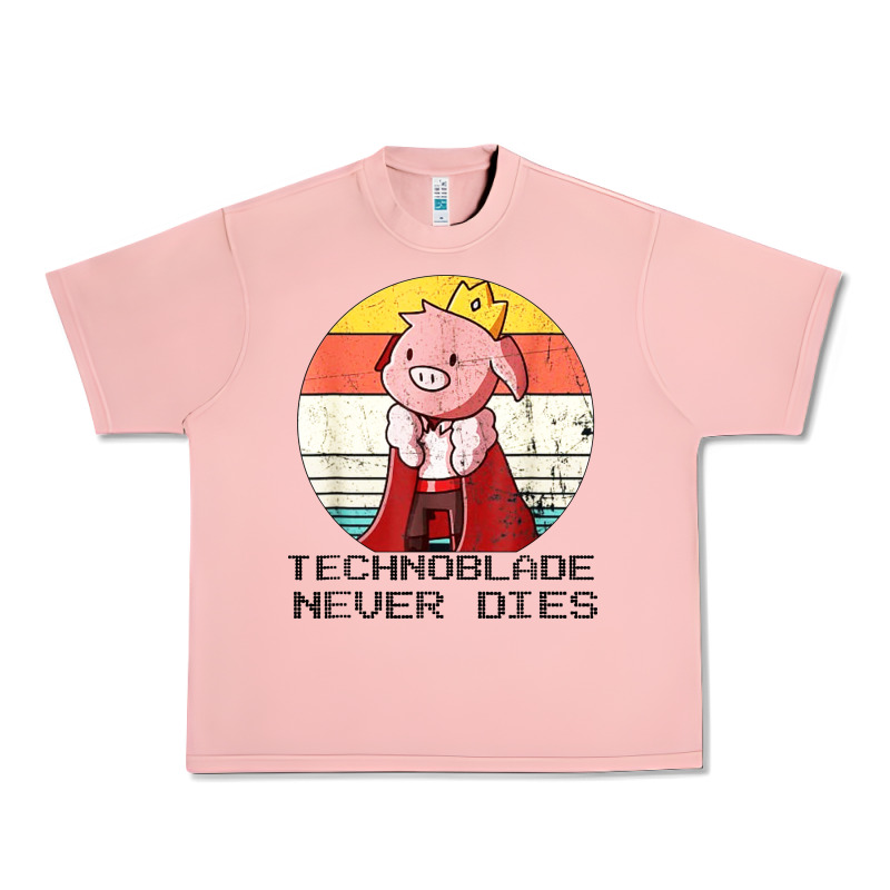 Retro Style Technoblade Merch Cosplay Urban Heavy Tee by artisFamous | Teevron