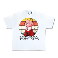 White retro style technoblade merch cosplay Urban Heavy Tee - artisFamous