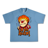 Pebble Blue heat miser i'am too much Urban Heavy Tee - artisFamous