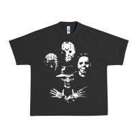 Pigment Black horror and scream film Urban Heavy Tee - artisFamous