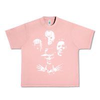 Salmon horror and scream film Urban Heavy Tee - artisFamous