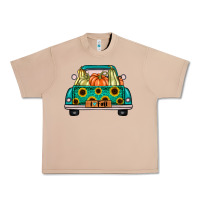 Burro i love fall truck Urban Heavy Tee - artisFamous