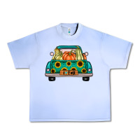 Grape Ice i love fall truck Urban Heavy Tee - artisFamous