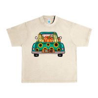 Sandshell i love fall truck Urban Heavy Tee - artisFamous