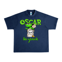 Navy the grouch Urban Heavy Tee - artisFamous