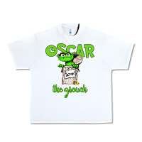 White the grouch Urban Heavy Tee - artisFamous