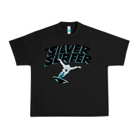 Black silver surfer Urban Heavy Tee - artisFamous